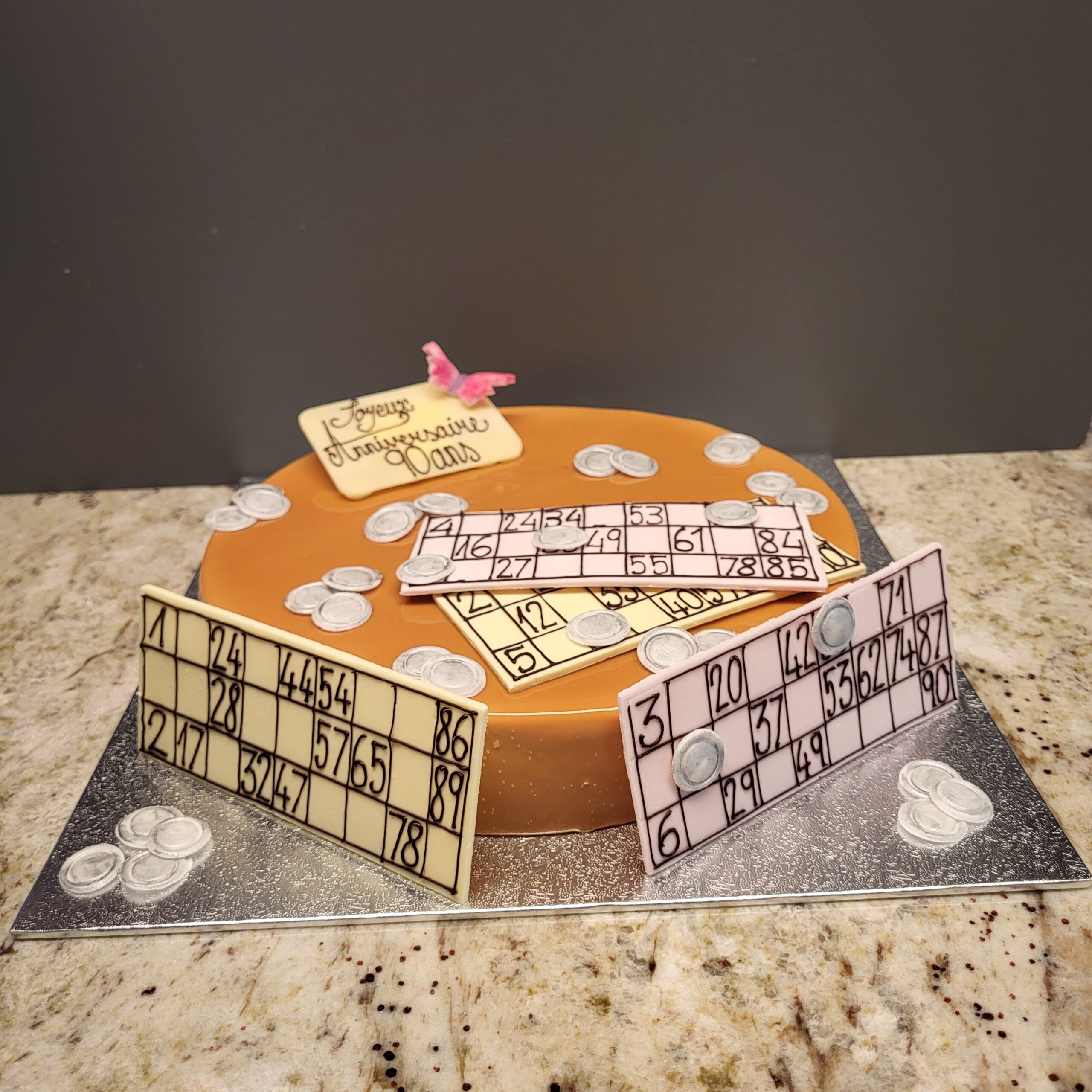 Gâteau d'anniversaire, RJ Pâtisserie