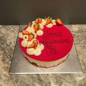 Fraisier, RJ Pâtisserie