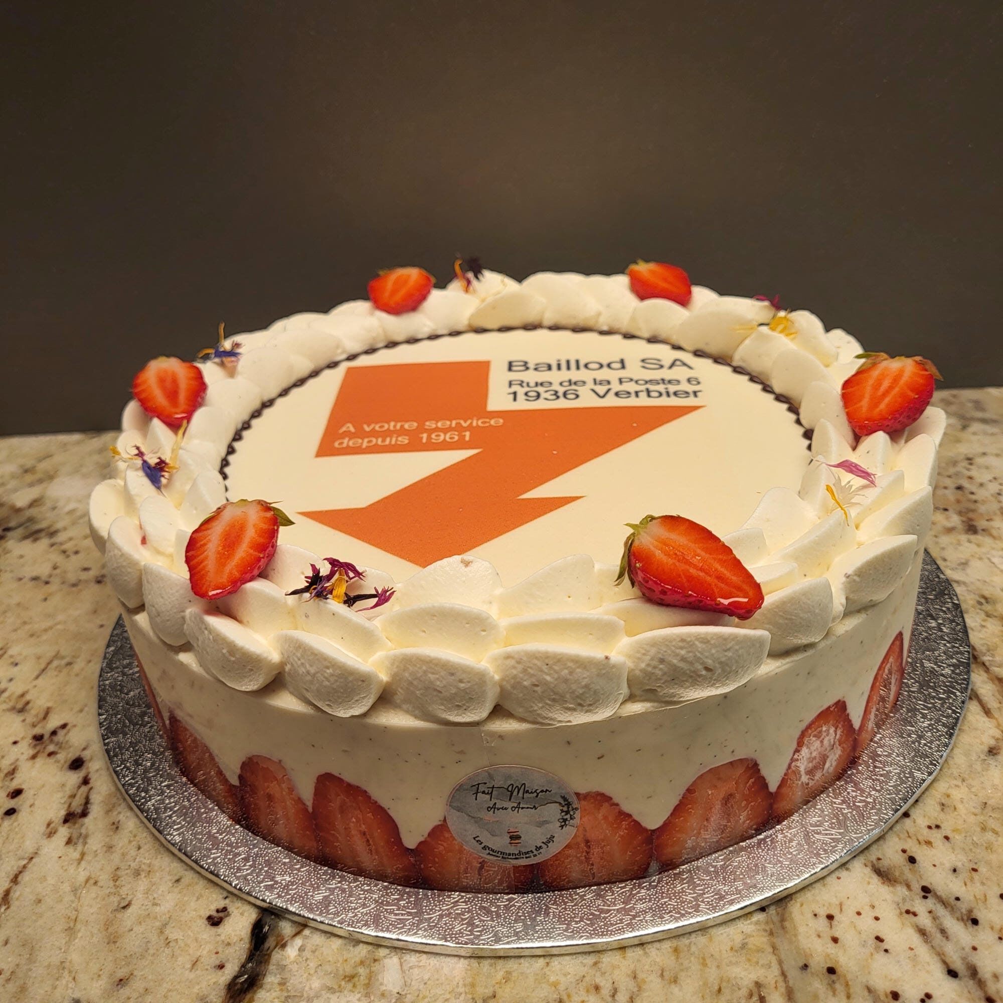 Fraisier, RJ Pâtisserie