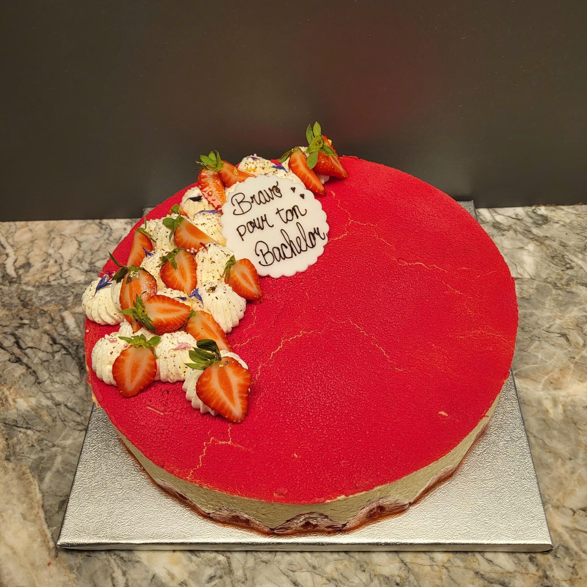 Fraisier, RJ Pâtisserie