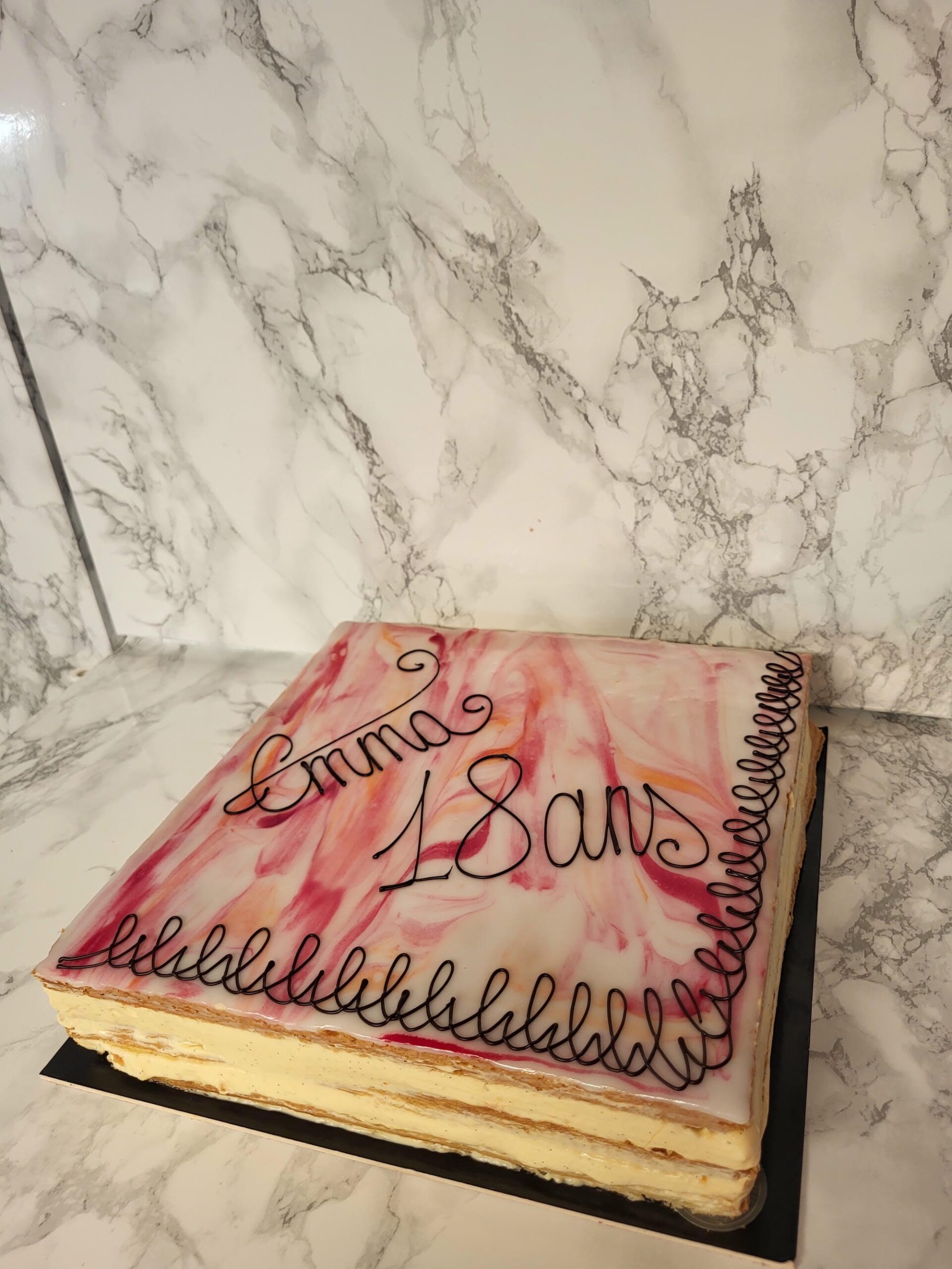 Fraisier, RJ Pâtisserie